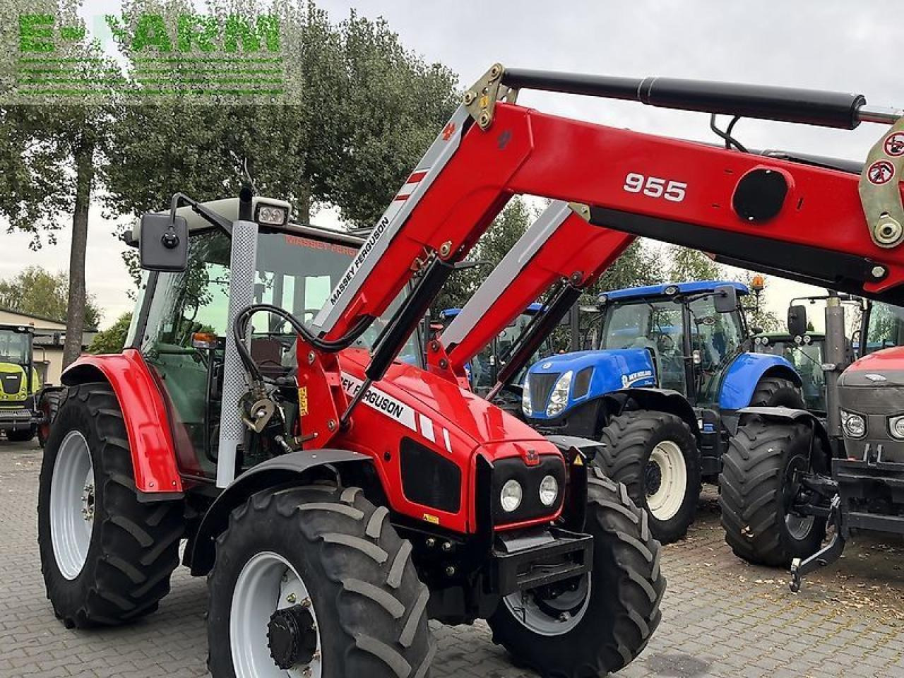 Traktor Massey Ferguson 5455 dyna-4 + massey ferguson 955: slika 14