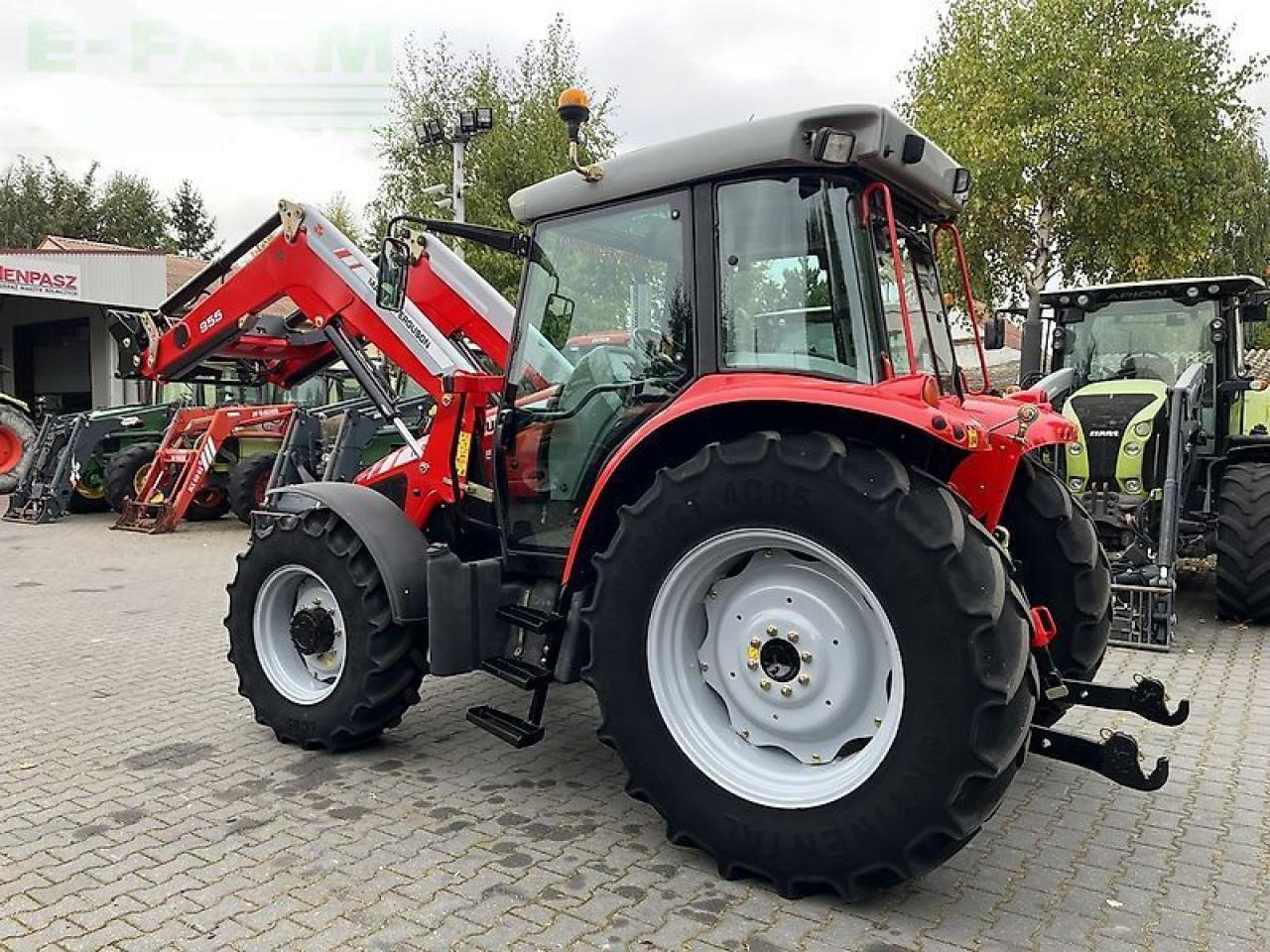 Traktor Massey Ferguson 5455 dyna-4 + massey ferguson 955: slika 8