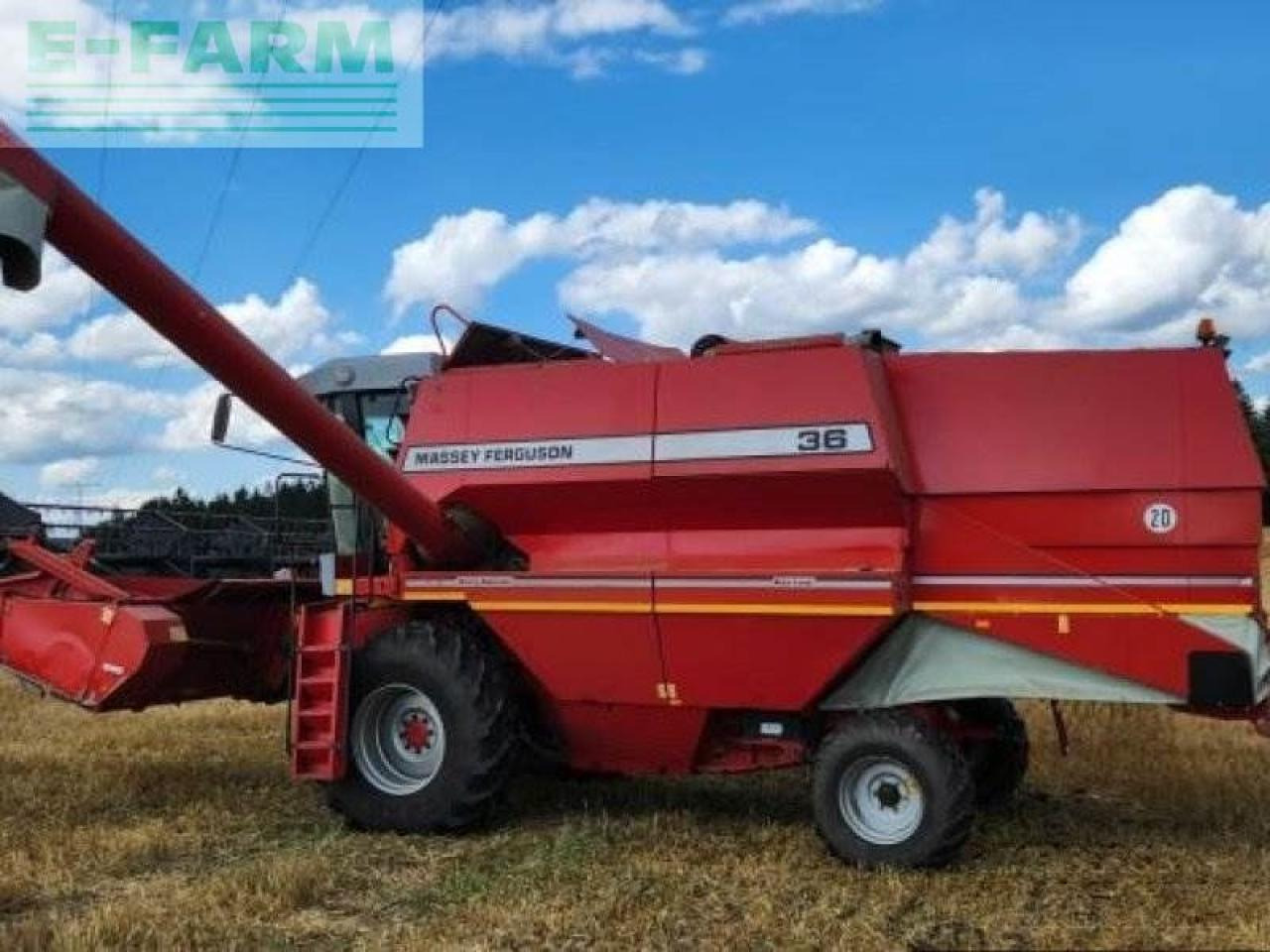 Kombinovani kombajn Massey Ferguson mf 36 al: slika 9