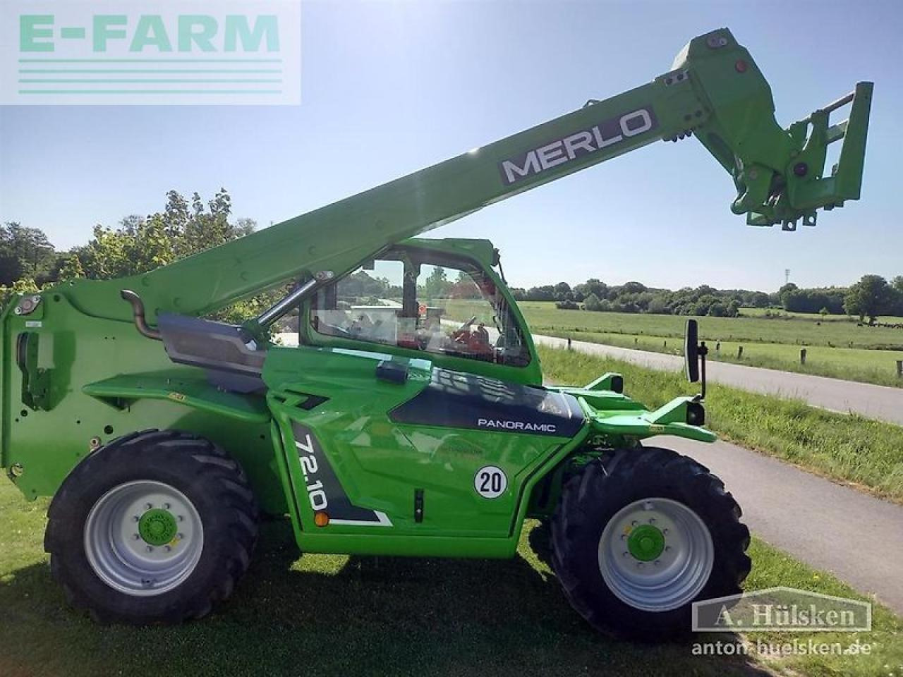 Merlo p72.10plus - Teleskopski upravljač: slika 5 Merlo p72.10plus - Teleskopski upravljač: slika 5