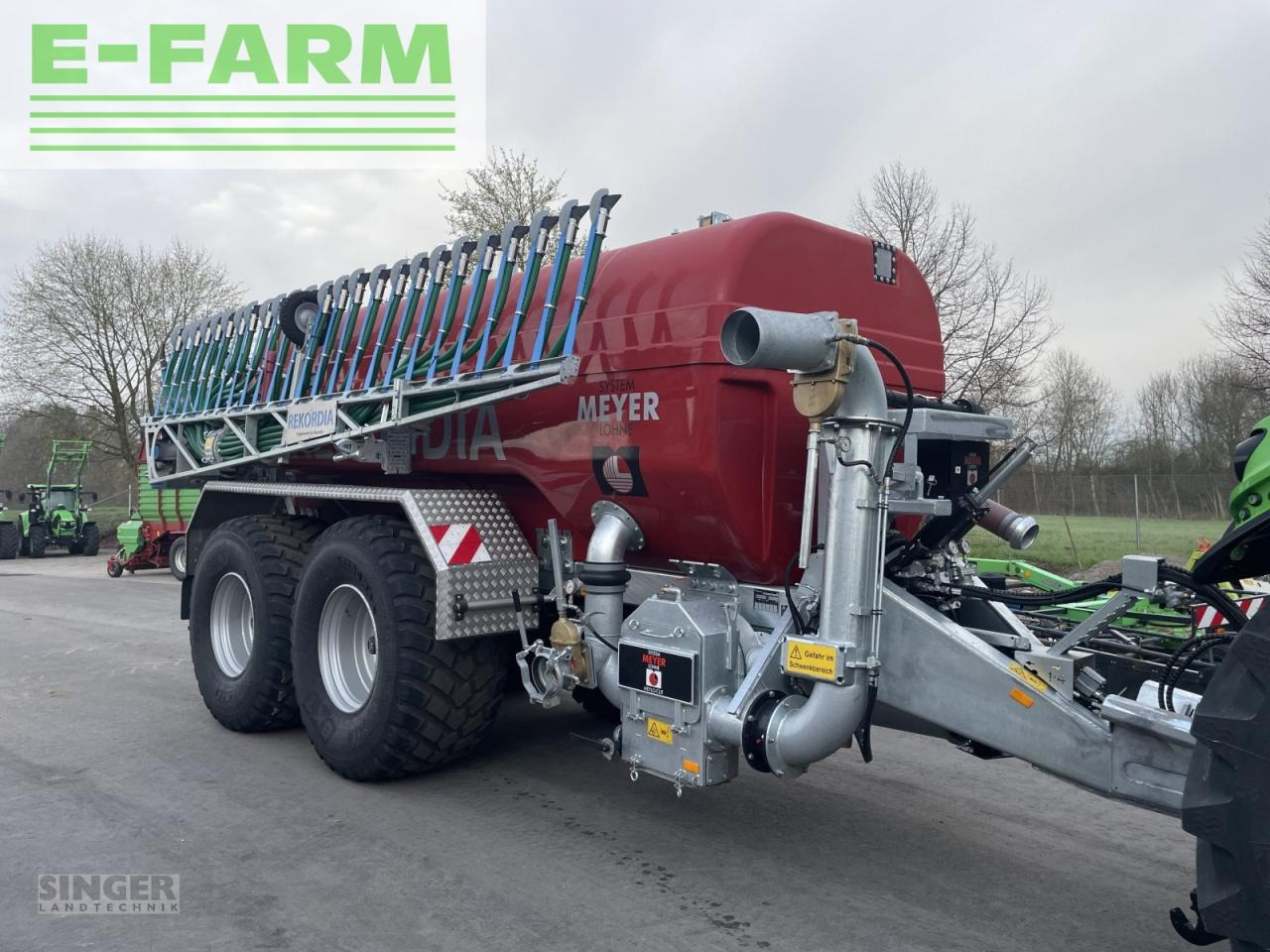 Meyer-Lohne mls 16000 mit bomech farmer 15 - Cisterna za osoku: slika 1 Meyer-Lohne mls 16000 mit bomech farmer 15 - Cisterna za osoku: slika 1