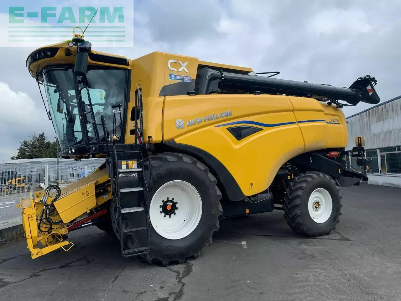 New Holland cx 8.70 - Kombinovani kombajn: slika 1 New Holland cx 8.70 - Kombinovani kombajn: slika 1