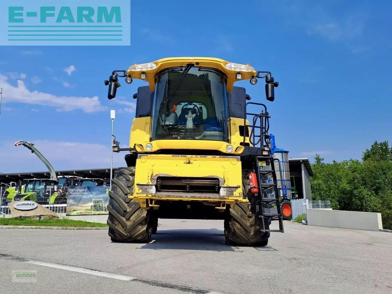 New Holland cx8050 - Kombinovani kombajn: slika 5 New Holland cx8050 - Kombinovani kombajn: slika 5