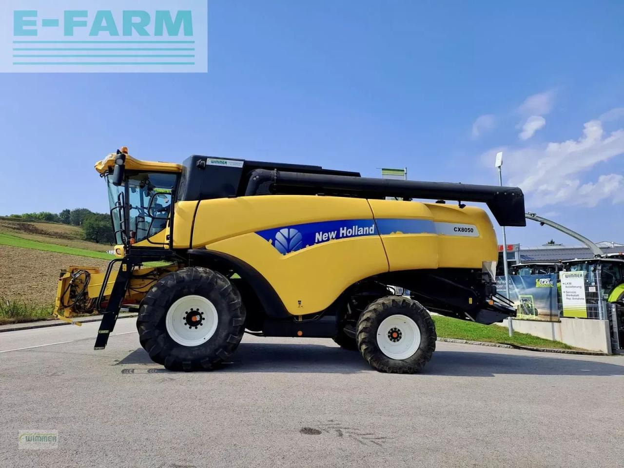 New Holland cx8050 - Kombinovani kombajn: slika 3 New Holland cx8050 - Kombinovani kombajn: slika 3
