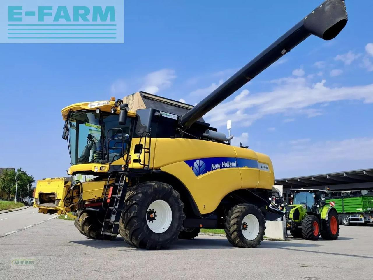 New Holland cx8050 - Kombinovani kombajn: slika 2 New Holland cx8050 - Kombinovani kombajn: slika 2