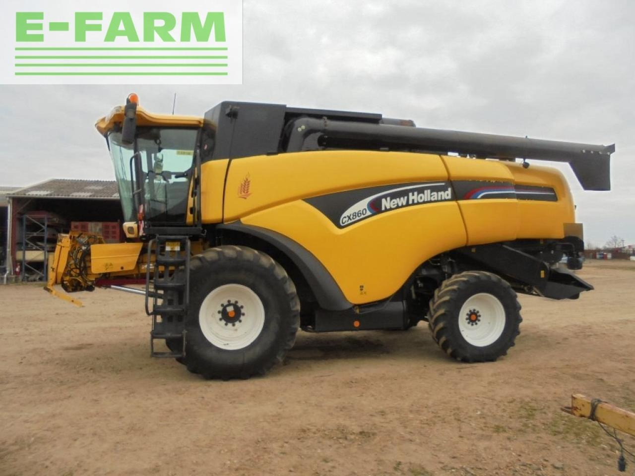 New Holland cx860sl - Kombinovani kombajn: slika 1 New Holland cx860sl - Kombinovani kombajn: slika 1