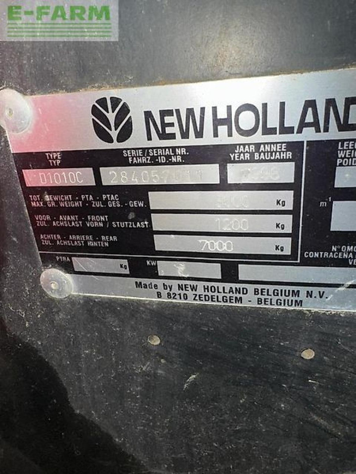 New Holland d1010 - Balirka za kockaste bale: slika 5 New Holland d1010 - Balirka za kockaste bale: slika 5