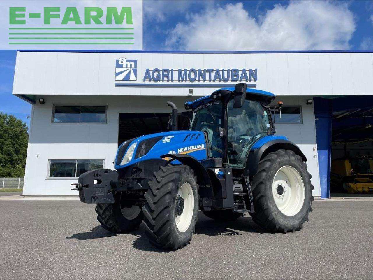 New Holland t 6.155 - Traktor: slika 1 New Holland t 6.155 - Traktor: slika 1