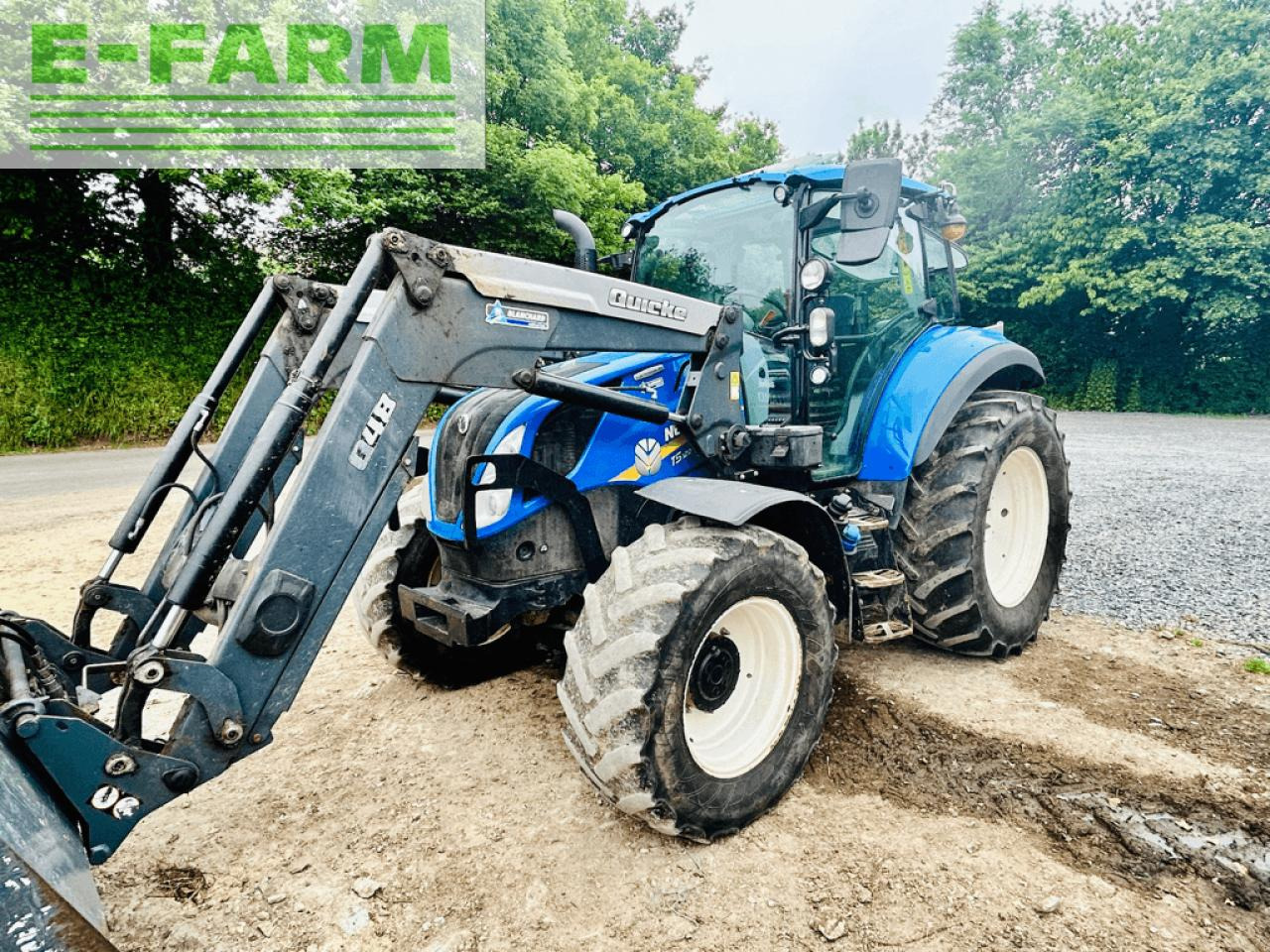 New Holland t5.120 evolution - Traktor: slika 1 New Holland t5.120 evolution - Traktor: slika 1