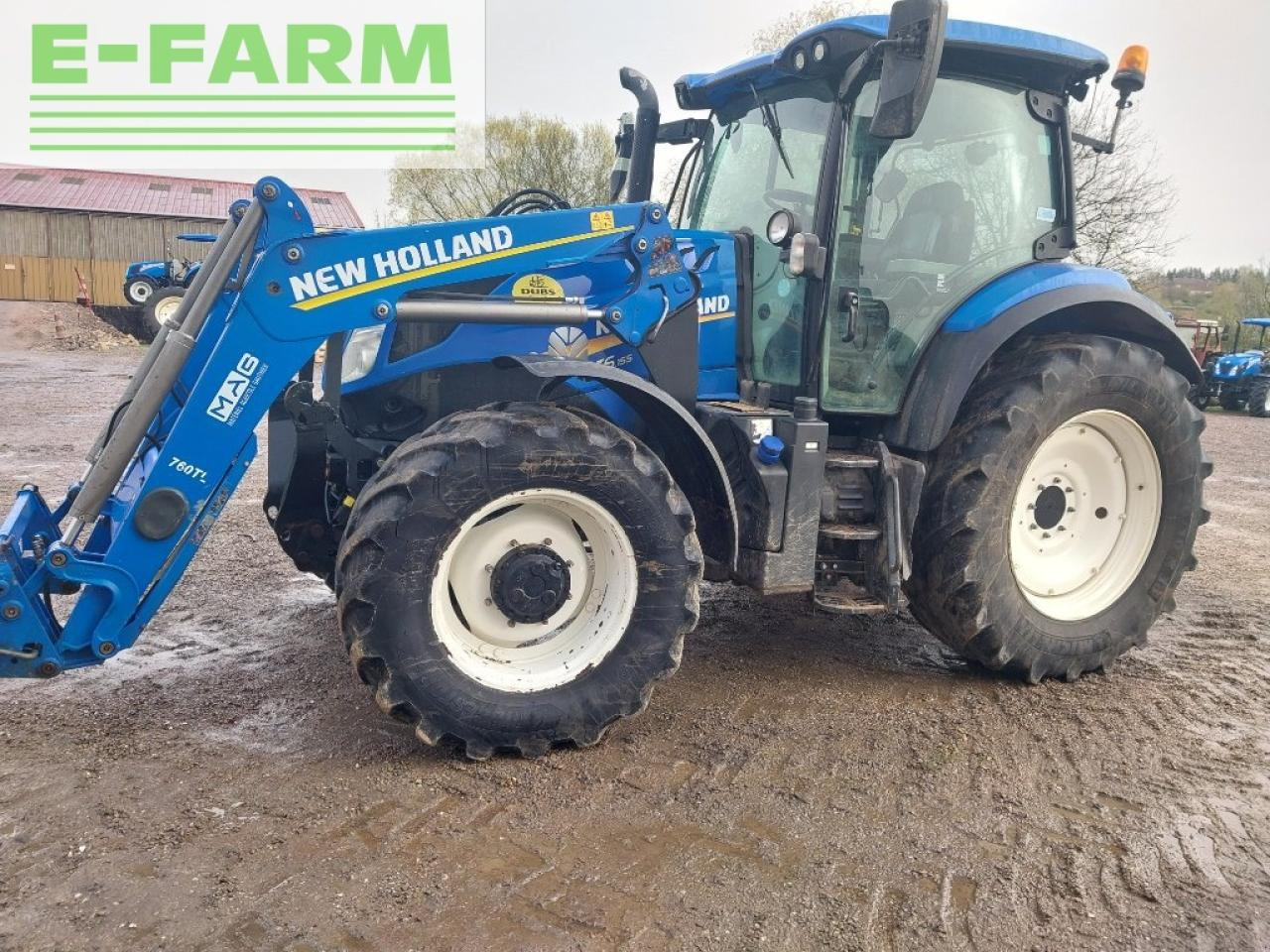 New Holland t6.155 - Traktor: slika 1 New Holland t6.155 - Traktor: slika 1