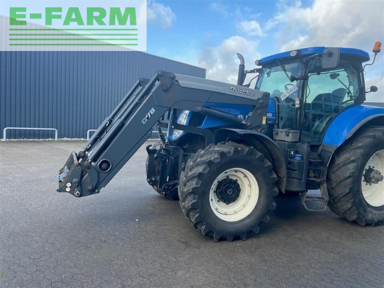 New Holland t7.220 med alø frontlæsser - Traktor: slika 4 New Holland t7.220 med alø frontlæsser - Traktor: slika 4