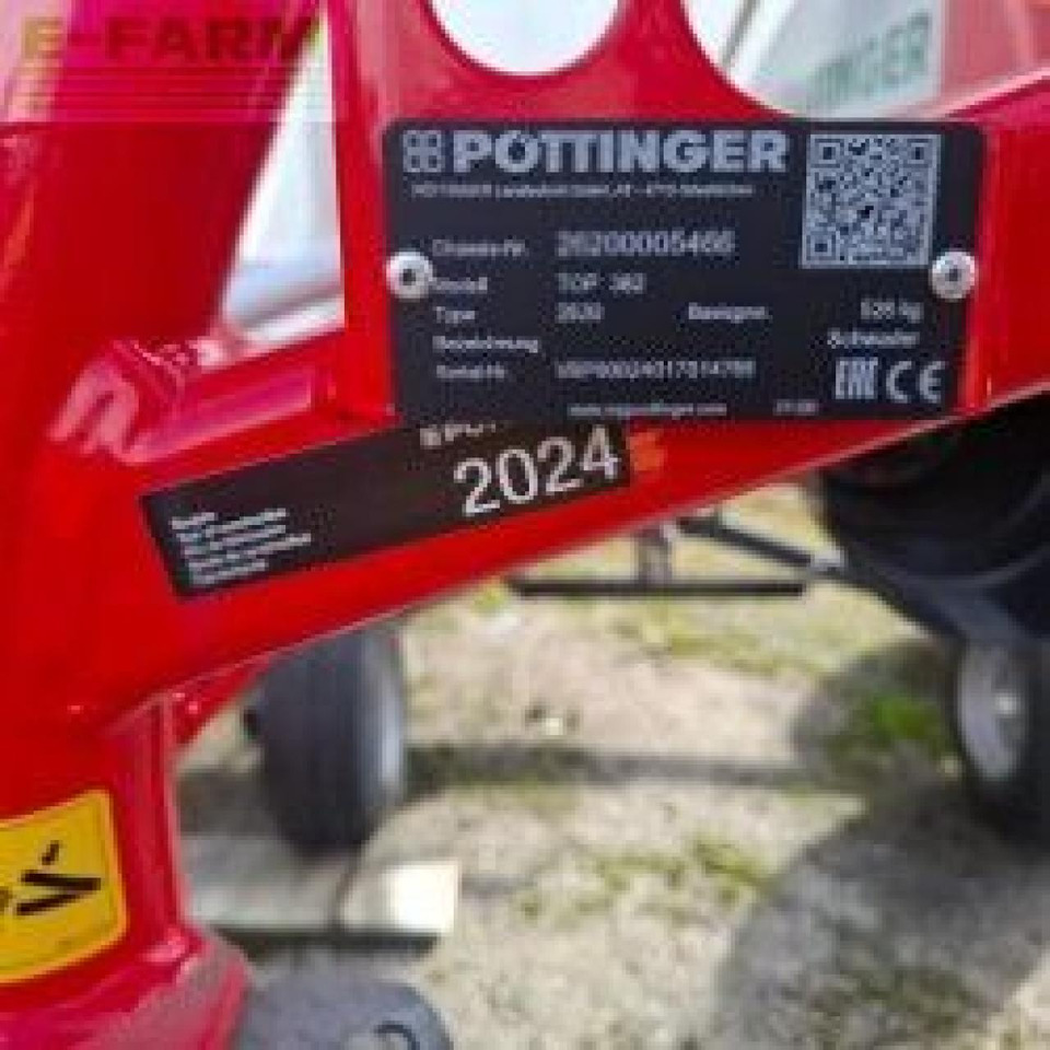 Pöttinger Top 382 - Prevrtač/ Grabuljač: slika 4 Pöttinger Top 382 - Prevrtač/ Grabuljač: slika 4