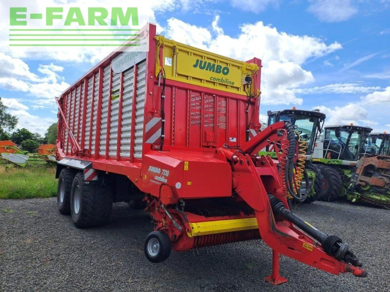 Pöttinger jumbo 7210 d combiline - Traktorska prikolica za farmu/ Kiper: slika 4 Pöttinger jumbo 7210 d combiline - Traktorska prikolica za farmu/ Kiper: slika 4