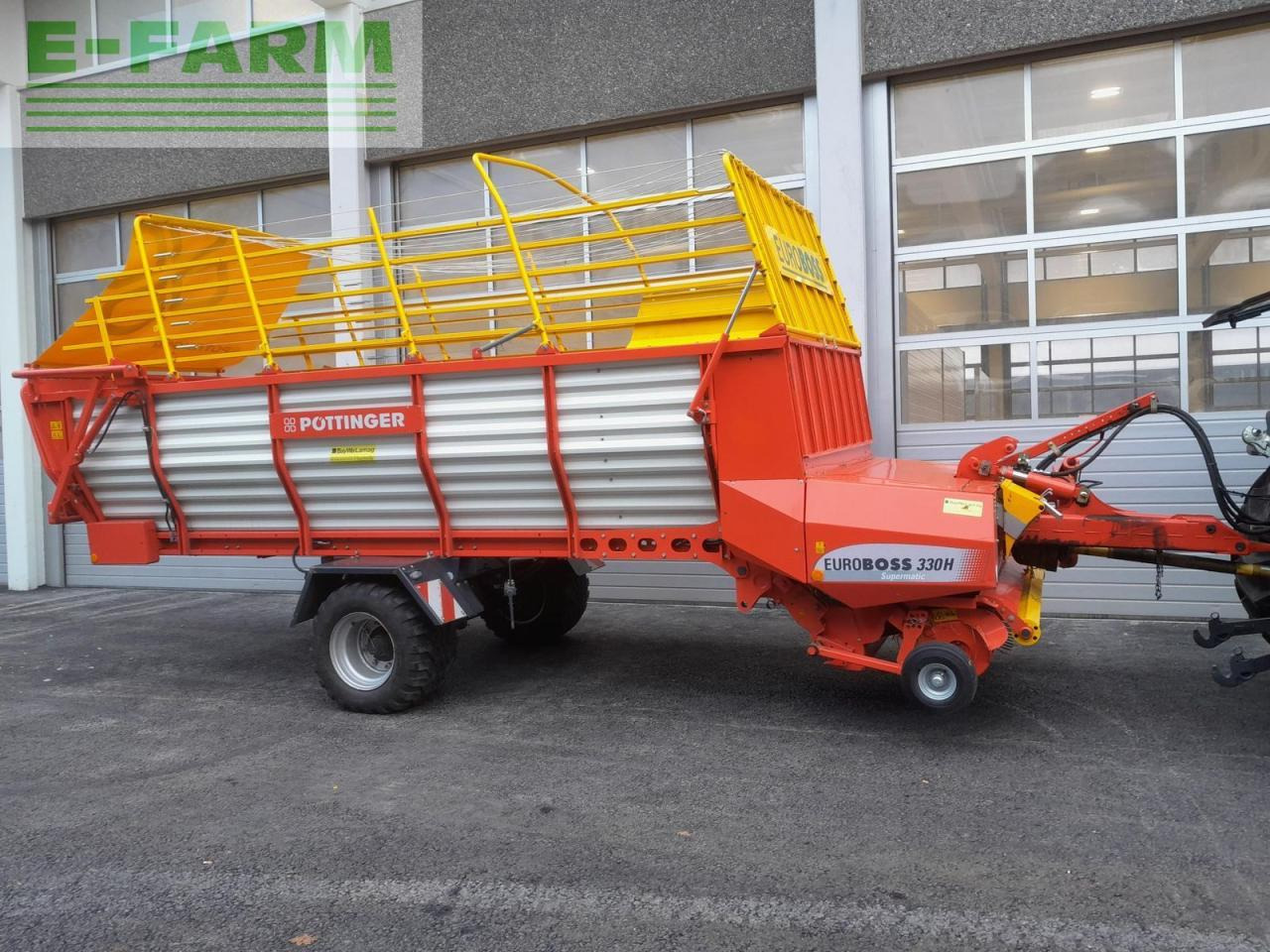 Pöttinger pöttinger euroboss 330 h - Traktorska prikolica za farmu/ Kiper: slika 1 Pöttinger pöttinger euroboss 330 h - Traktorska prikolica za farmu/ Kiper: slika 1