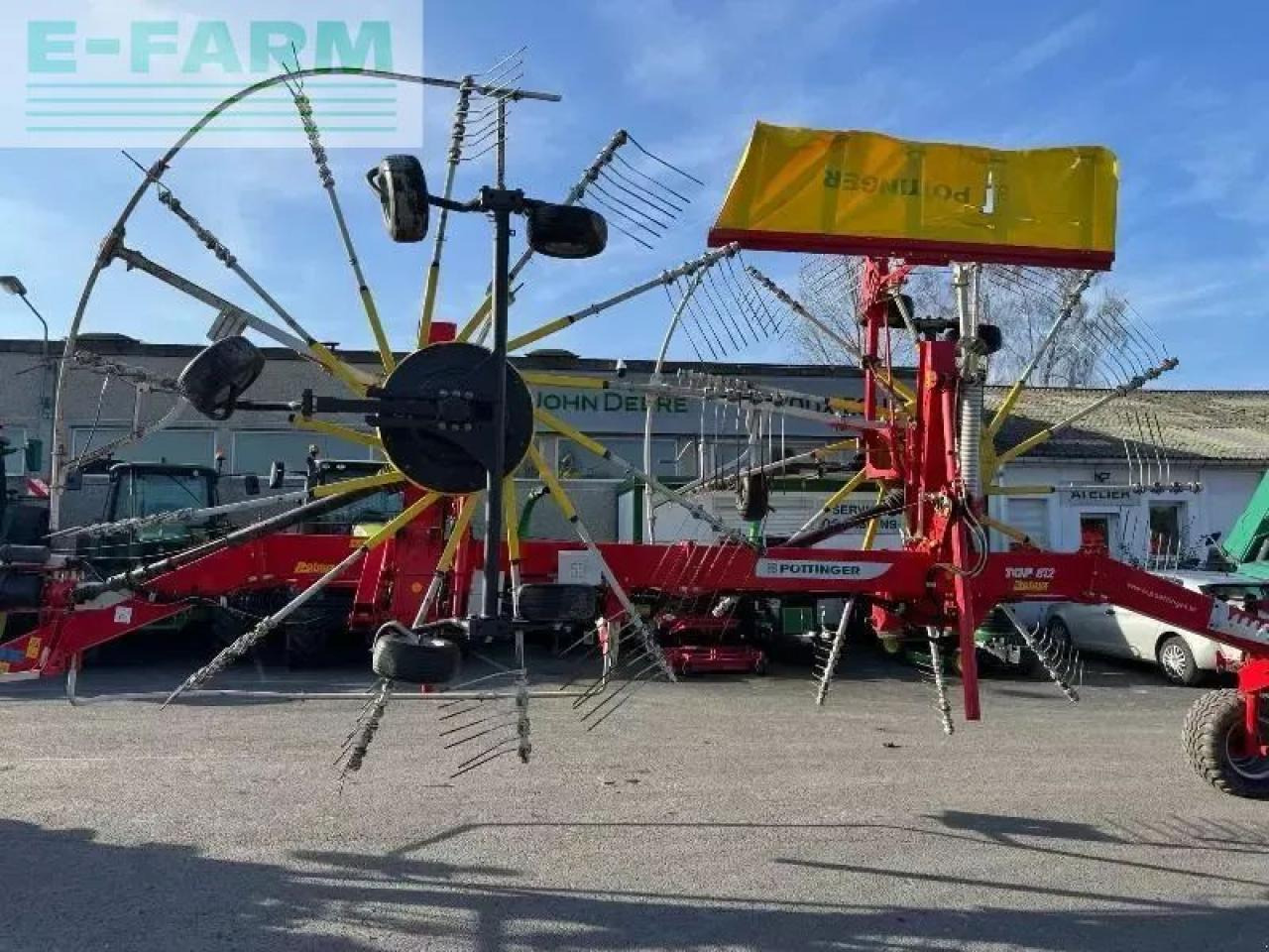 Pöttinger top 812 - Prevrtač/ Grabuljač: slika 2 Pöttinger top 812 - Prevrtač/ Grabuljač: slika 2