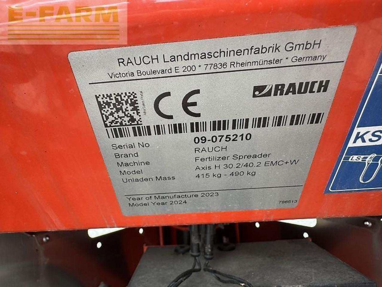Rauch axis h 30.2 emc+w isobus - Rasipač veštačkog đubriva: slika 5 Rauch axis h 30.2 emc+w isobus - Rasipač veštačkog đubriva: slika 5