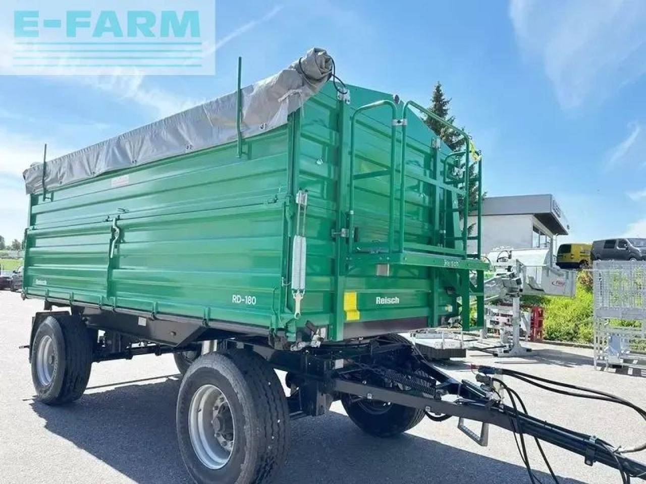 Reisch rd-180.500 2-achs-3-seitenkipper - Traktorska prikolica za farmu/ Kiper: slika 2 Reisch rd-180.500 2-achs-3-seitenkipper - Traktorska prikolica za farmu/ Kiper: slika 2