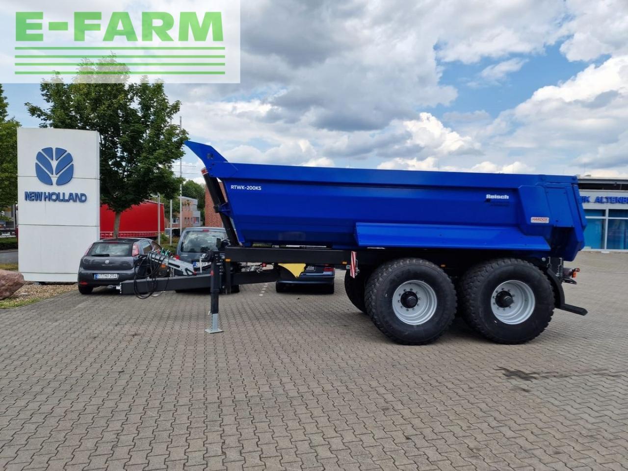 Reisch rtwk 200 ks 550 - Traktorska prikolica za farmu/ Kiper: slika 1 Reisch rtwk 200 ks 550 - Traktorska prikolica za farmu/ Kiper: slika 1