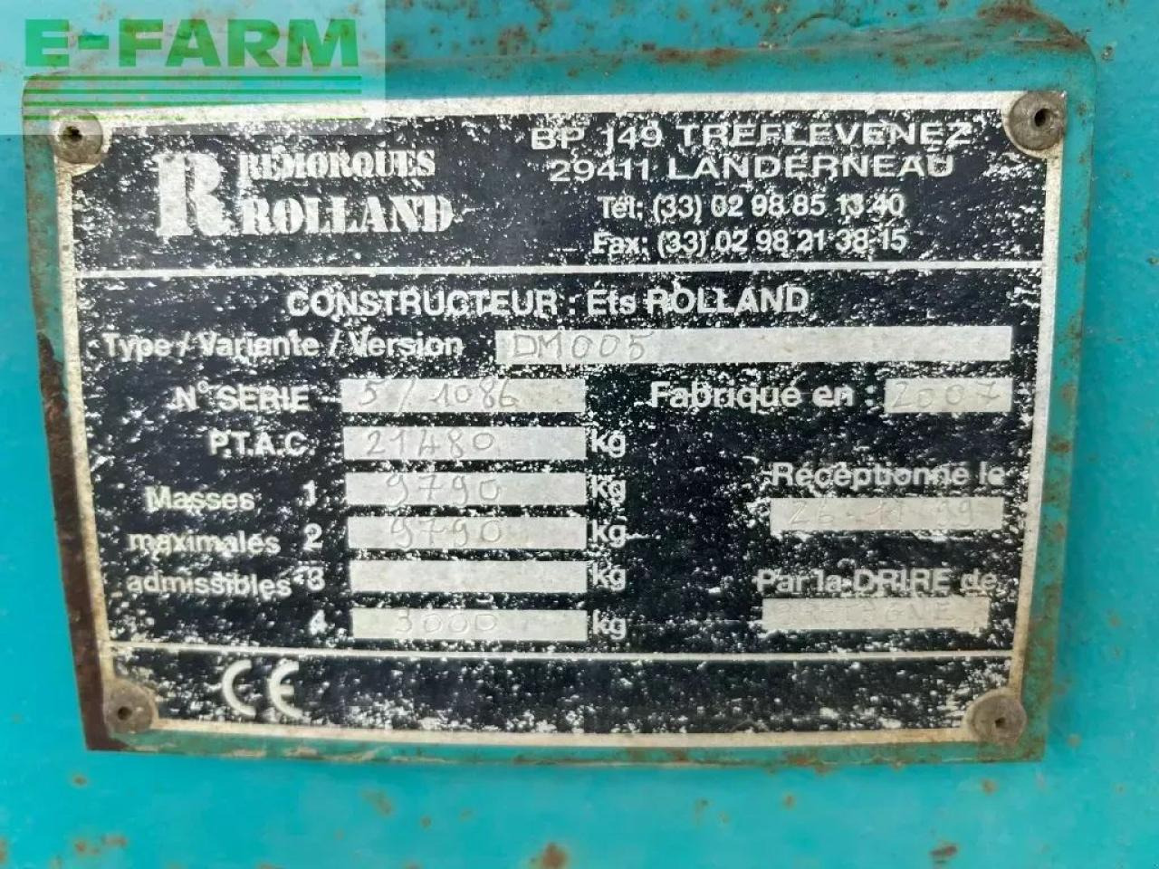 Traktorska prikolica za farmu/ Kiper Rolland 20-30: slika 7