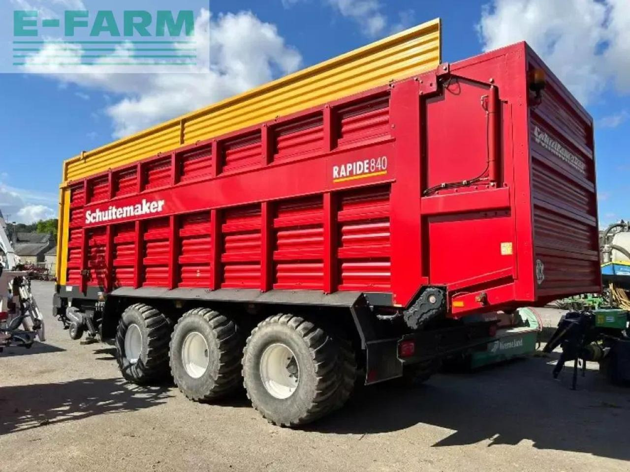 Schuitemaker SR Holland rapide 840 - Prikolica sa automatskim punjenjem: slika 2 Schuitemaker SR Holland rapide 840 - Prikolica sa automatskim punjenjem: slika 2