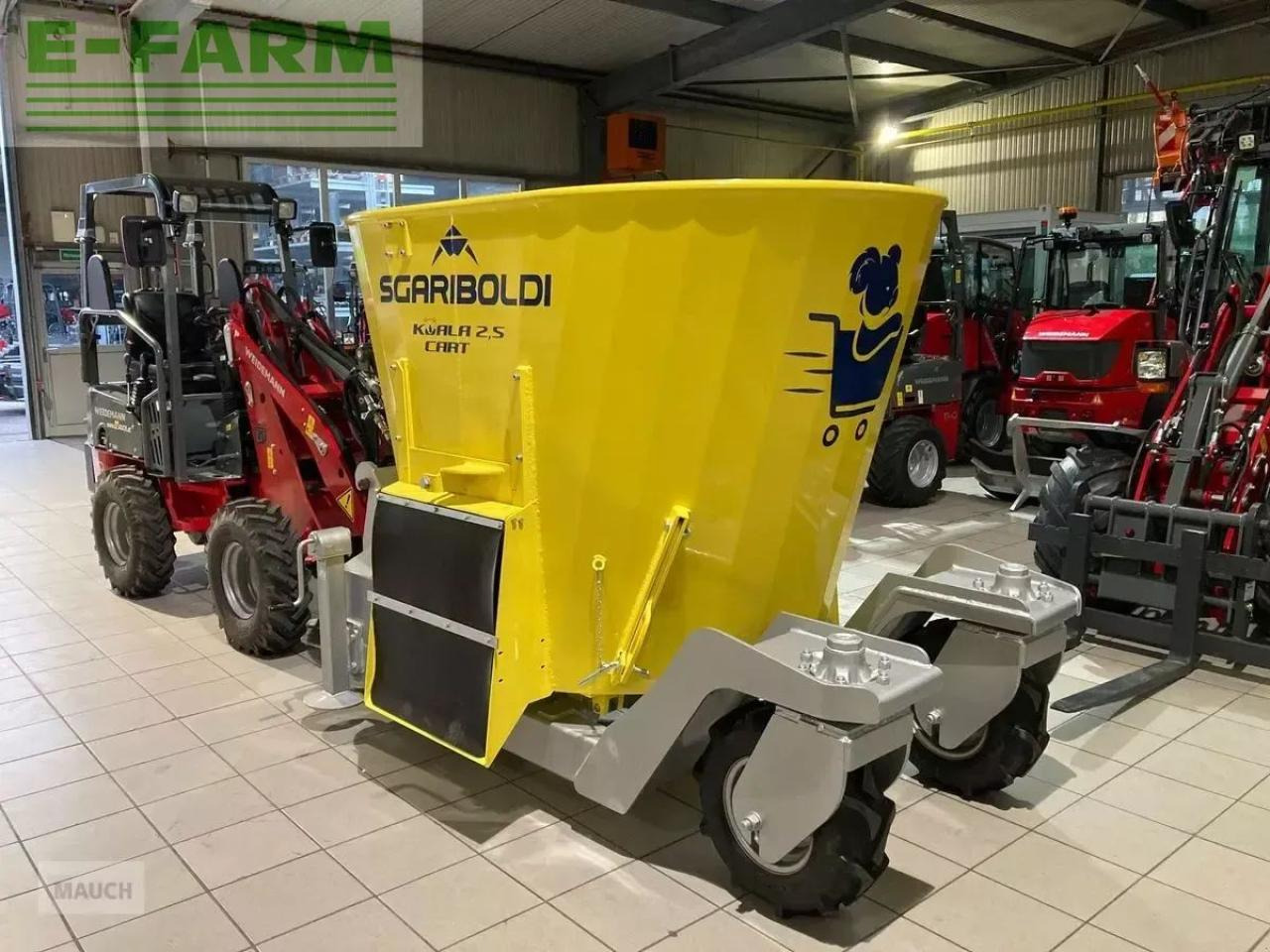 Sgariboldi koala 2,5 cart - Oprema za stoku: slika 1 Sgariboldi koala 2,5 cart - Oprema za stoku: slika 1