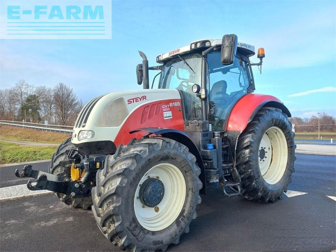 Steyr 6165 cvt hi-escr profi - Traktor: slika 1 Steyr 6165 cvt hi-escr profi - Traktor: slika 1
