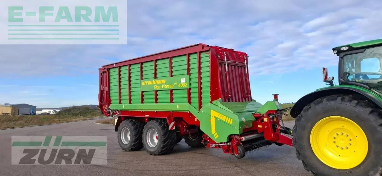 Strautmann giga-vitesse cfs 4002 - Traktorska prikolica za farmu/ Kiper: slika 1 Strautmann giga-vitesse cfs 4002 - Traktorska prikolica za farmu/ Kiper: slika 1