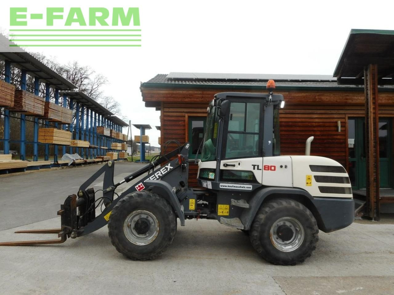 Terex tl 80 ( 5.000kg ) - Mini bager: slika 1 Terex tl 80 ( 5.000kg ) - Mini bager: slika 1