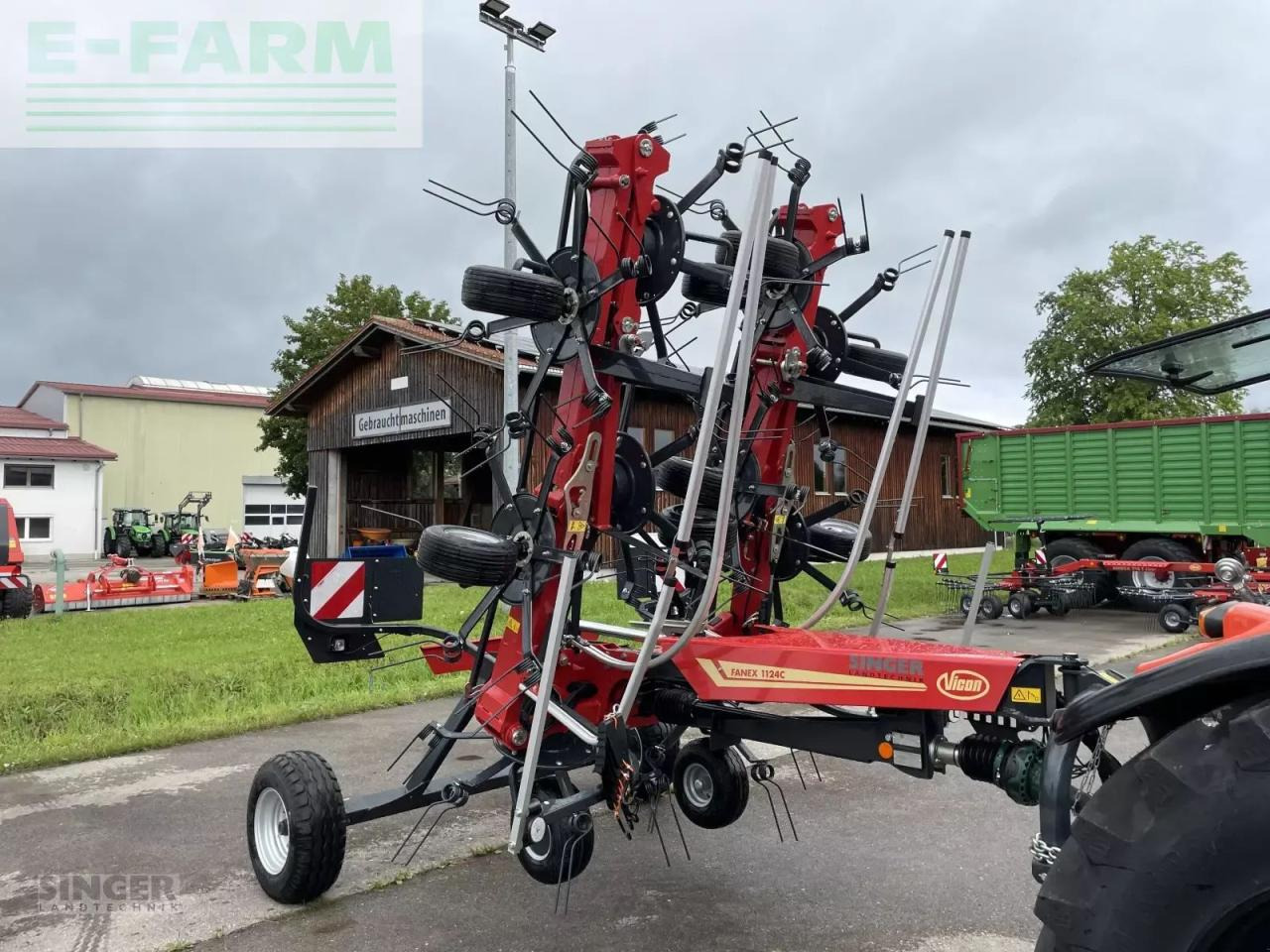 Vicon fanex 1124 - Prevrtač/ Grabuljač: slika 4 Vicon fanex 1124 - Prevrtač/ Grabuljač: slika 4