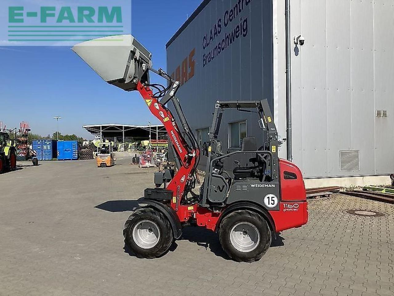 Weidemann 1160 ehoftrac - Mini bager: slika 1 Weidemann 1160 ehoftrac - Mini bager: slika 1