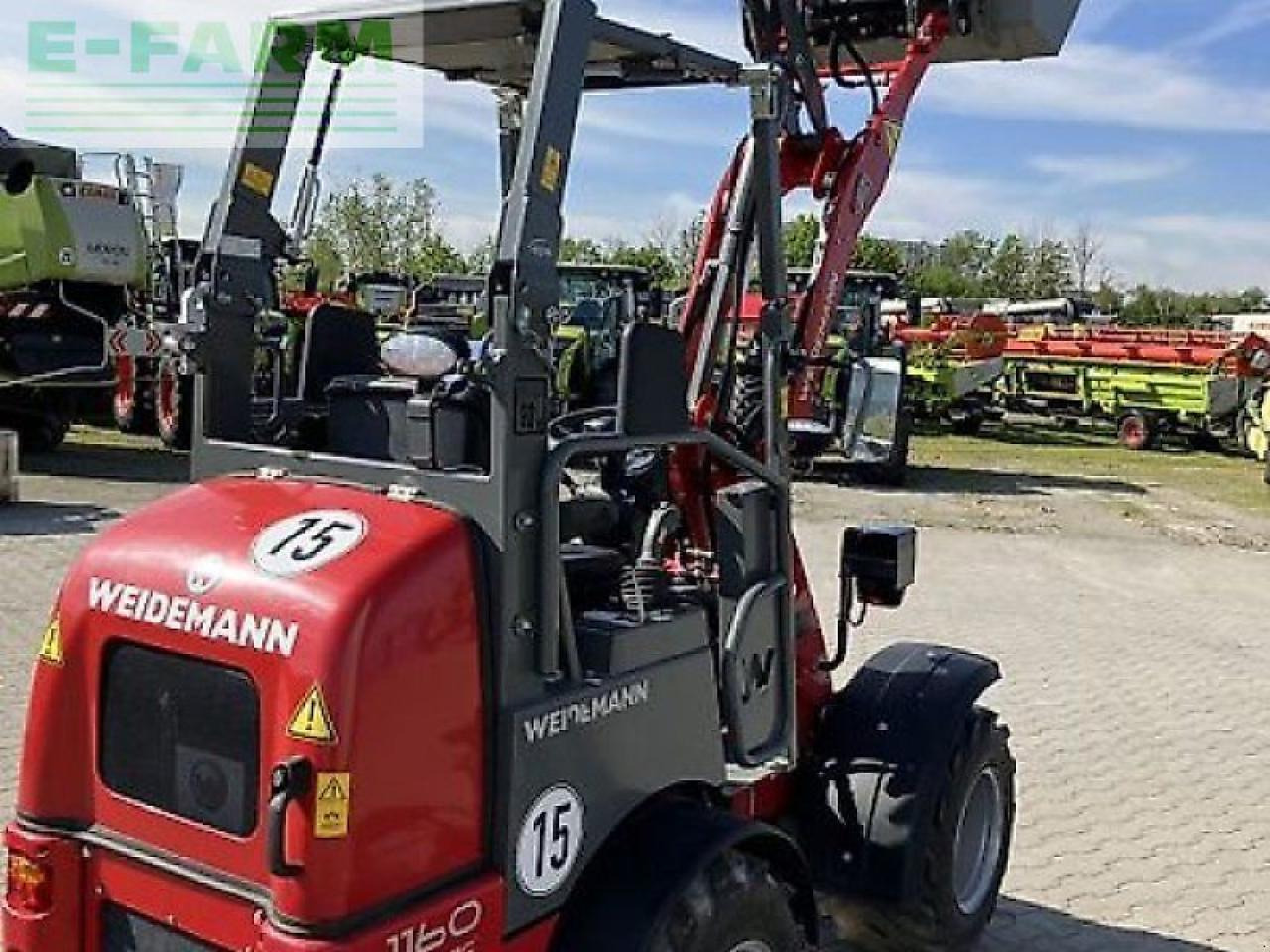 Weidemann 1160 ehoftrac - Mini bager: slika 3 Weidemann 1160 ehoftrac - Mini bager: slika 3