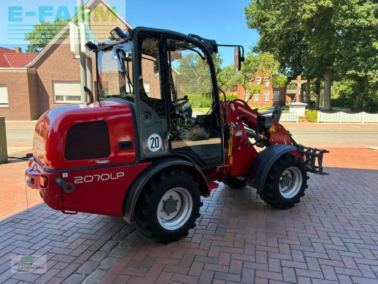 Weidemann 2070 cx lp - Utovarivač točkaš: slika 4 Weidemann 2070 cx lp - Utovarivač točkaš: slika 4