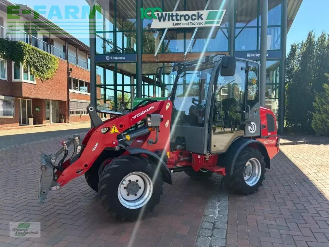 Weidemann 2070 cx lp - Utovarivač točkaš: slika 2 Weidemann 2070 cx lp - Utovarivač točkaš: slika 2