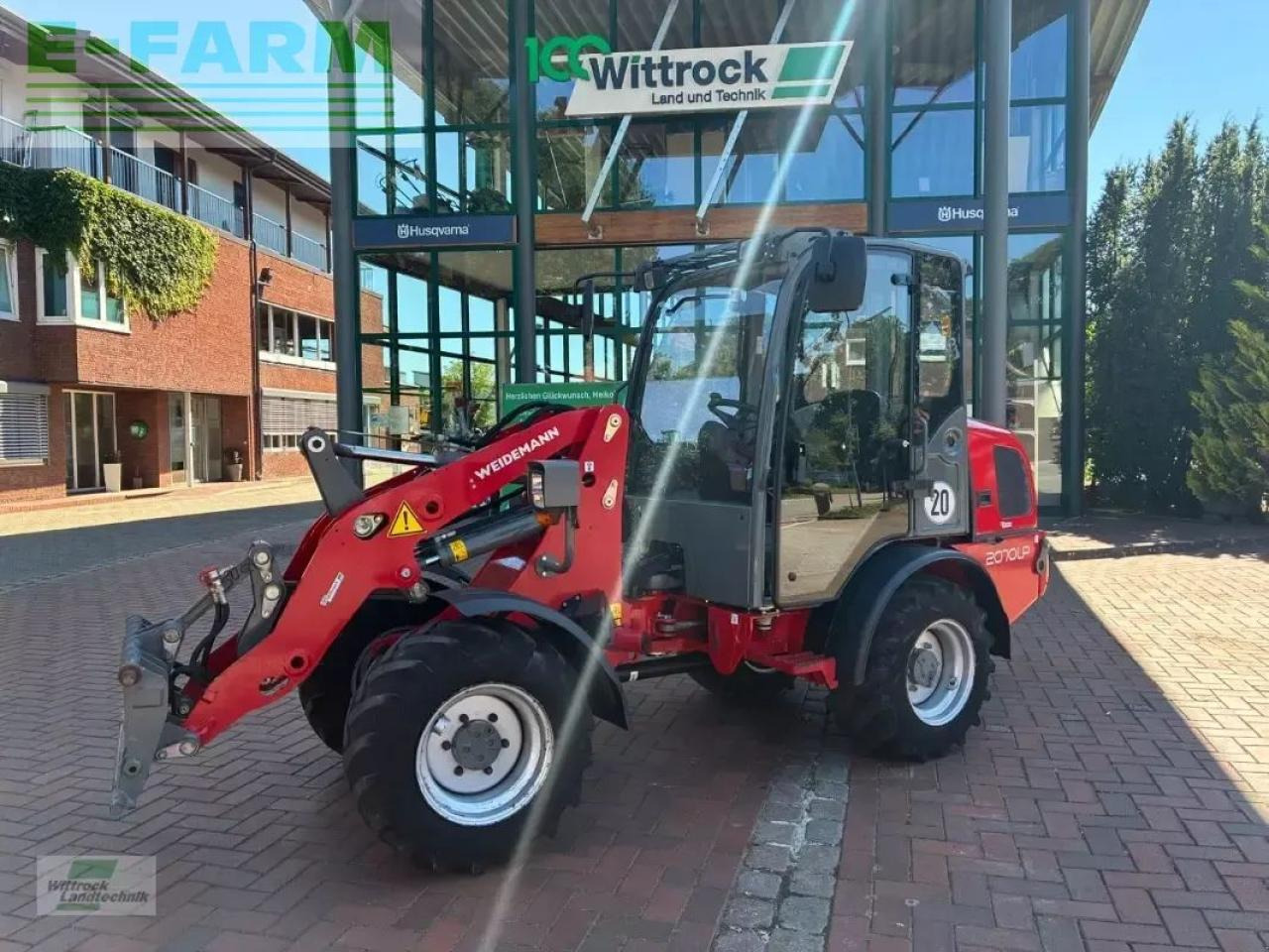 Weidemann 2070 cx lp - Utovarivač točkaš: slika 3 Weidemann 2070 cx lp - Utovarivač točkaš: slika 3