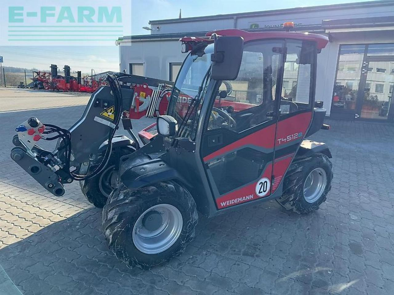 Weidemann t4512e - Teleskopski upravljač: slika 1 Weidemann t4512e - Teleskopski upravljač: slika 1