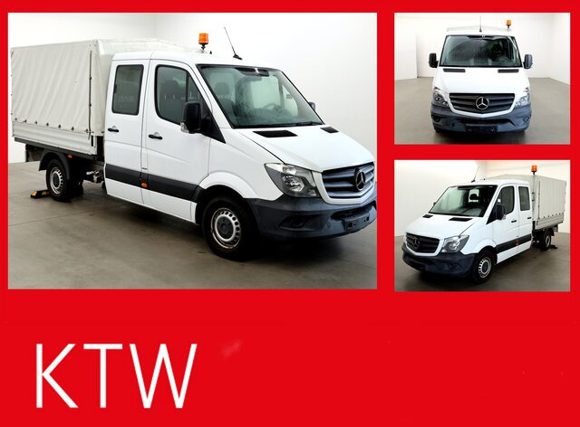 MERCEDES-BENZ Sprinter 214 CDI DOKA Pritsche,Klima,EURO6 - Dostavno vozilo sa ceradom, Dostavno vozilo sa duplom kabinom: slika 1 MERCEDES-BENZ Sprinter 214 CDI DOKA Pritsche,Klima,EURO6 - Dostavno vozilo sa ceradom, Dostavno vozilo sa duplom kabinom: slika 1