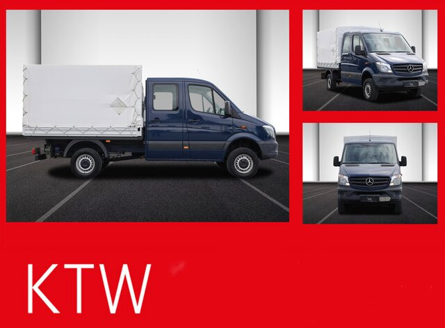 MERCEDES-BENZ Sprinter 316CDI DOKA,Allrad,Klima - Dostavno vozilo sa otvorenom sandukom, Dostavno vozilo sa duplom kabinom: slika 1 MERCEDES-BENZ Sprinter 316CDI DOKA,Allrad,Klima - Dostavno vozilo sa otvorenom sandukom, Dostavno vozilo sa duplom kabinom: slika 1