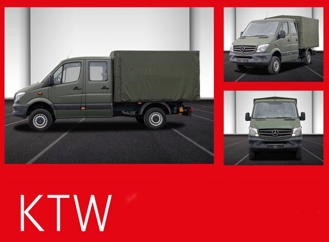 MERCEDES-BENZ Sprinter 316CDI DOKA,Allrad,Klima,Standheizung - Dostavno vozilo sa ceradom, Dostavno vozilo sa duplom kabinom: slika 1 MERCEDES-BENZ Sprinter 316CDI DOKA,Allrad,Klima,Standheizung - Dostavno vozilo sa ceradom, Dostavno vozilo sa duplom kabinom: slika 1