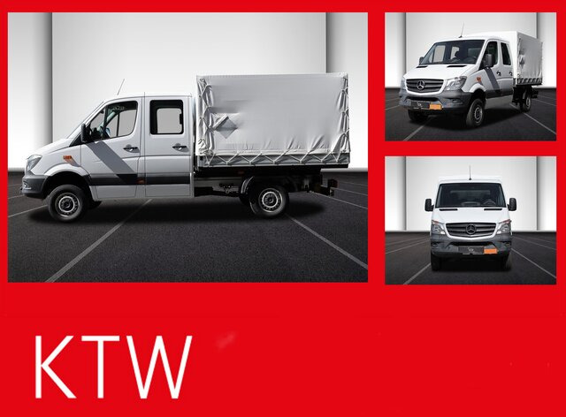 MERCEDES-BENZ Sprinter 316CDI DOKA,Allrad,Klima,Standhzg.... - Dostavno vozilo sa otvorenom sandukom, Dostavno vozilo sa duplom kabinom: slika 1 MERCEDES-BENZ Sprinter 316CDI DOKA,Allrad,Klima,Standhzg.... - Dostavno vozilo sa otvorenom sandukom, Dostavno vozilo sa duplom kabinom: slika 1