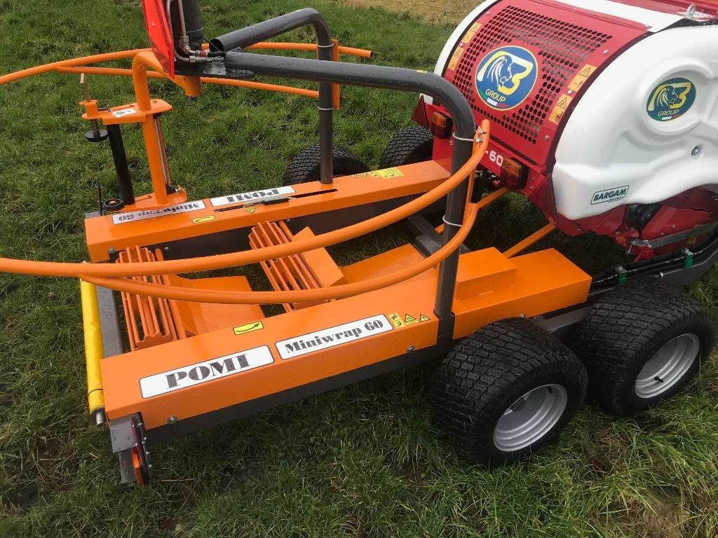 Pomi Mini wrap 60 - Balirka za okrugle bale: slika 2 Pomi Mini wrap 60 - Balirka za okrugle bale: slika 2
