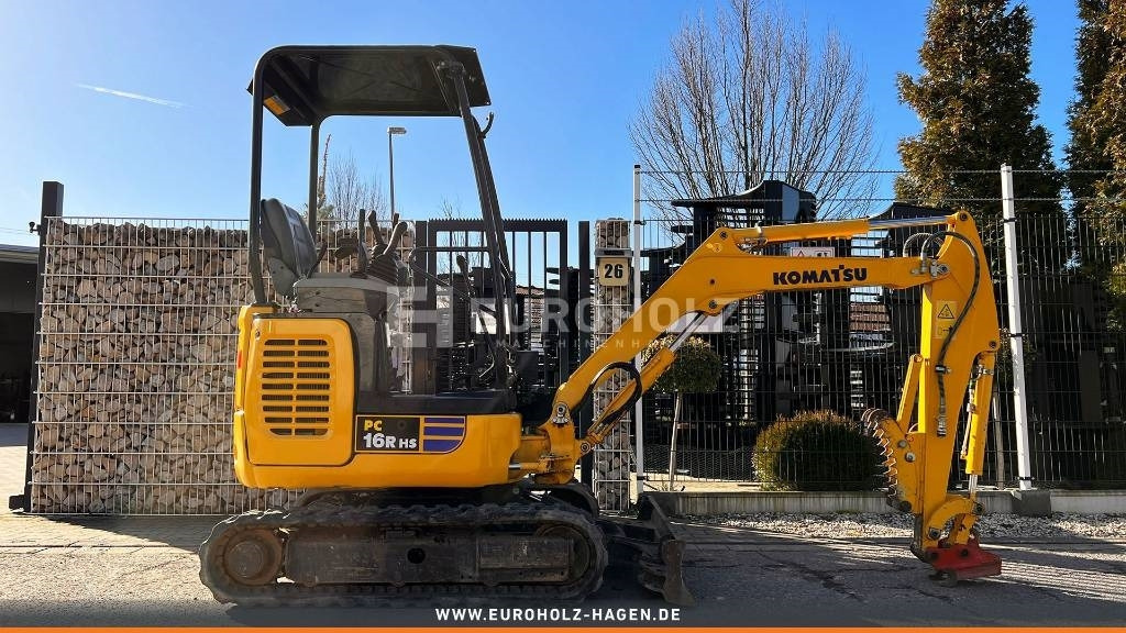 Komatsu Minibagger PC 16 R-3HS, Schnellwechsler MS01 - Mini bager: slika 5 Komatsu Minibagger PC 16 R-3HS, Schnellwechsler MS01 - Mini bager: slika 5