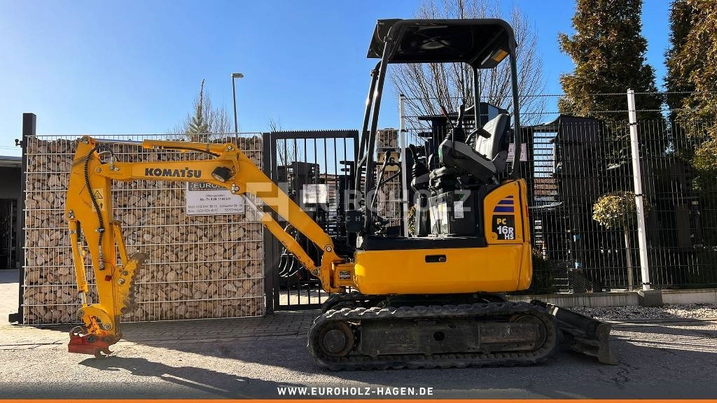 Komatsu Minibagger PC 16 R-3HS, Schnellwechsler MS01 - Mini bager: slika 2 Komatsu Minibagger PC 16 R-3HS, Schnellwechsler MS01 - Mini bager: slika 2