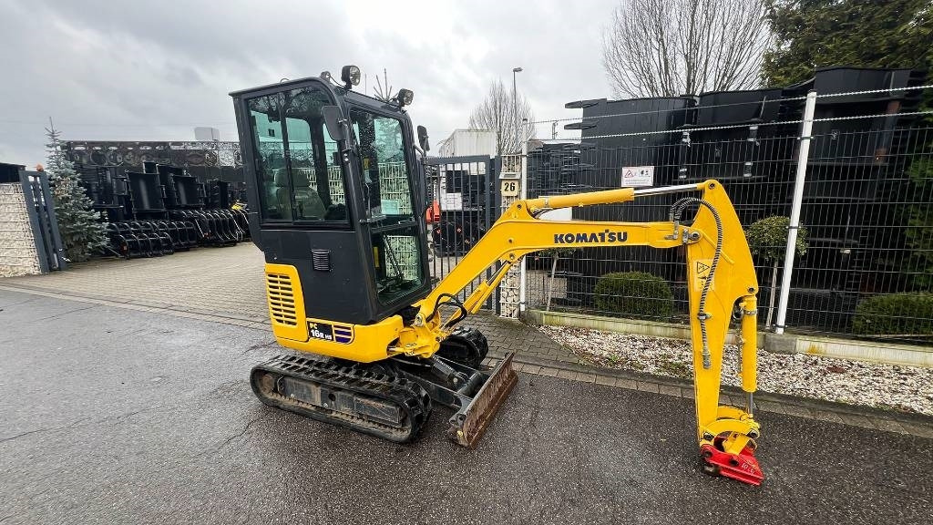 Komatsu PC 16 R-3HS, Minibagger mit Schnellwechsler MS 01 - Mini bager: slika 1 Komatsu PC 16 R-3HS, Minibagger mit Schnellwechsler MS 01 - Mini bager: slika 1