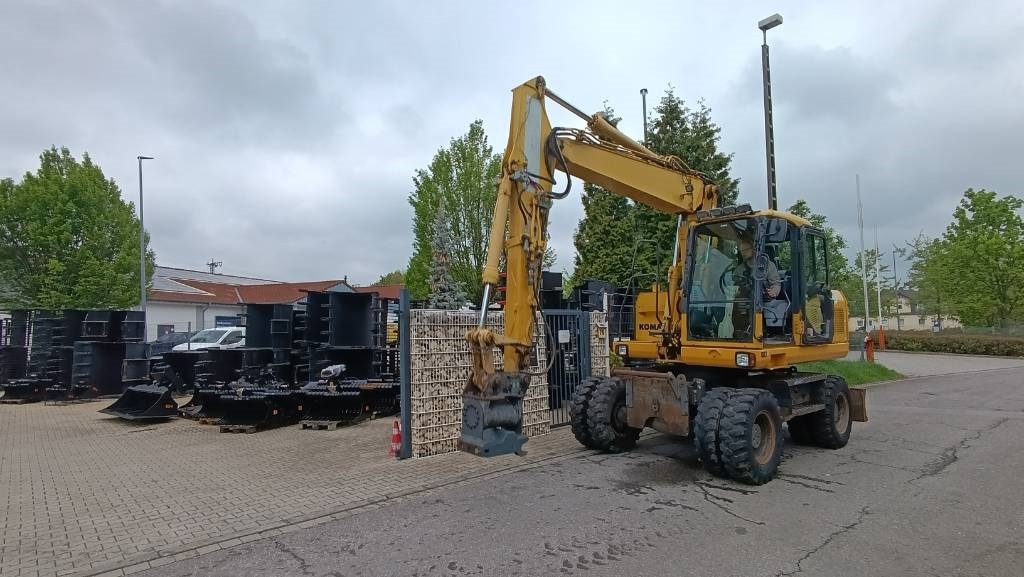 Komatsu PW 140 Mobilbagger Powertilt Schnellwechsler MS 10 - Bager točkaš: slika 4 Komatsu PW 140 Mobilbagger Powertilt Schnellwechsler MS 10 - Bager točkaš: slika 4