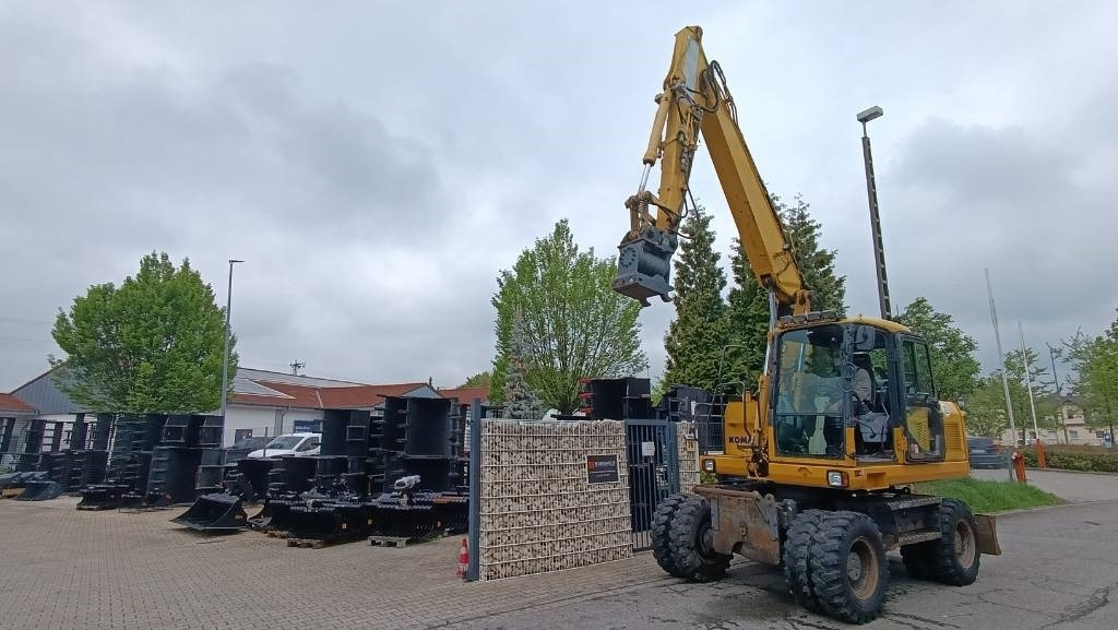 Komatsu PW 140 Mobilbagger Powertilt Schnellwechsler MS 10 - Bager točkaš: slika 3 Komatsu PW 140 Mobilbagger Powertilt Schnellwechsler MS 10 - Bager točkaš: slika 3