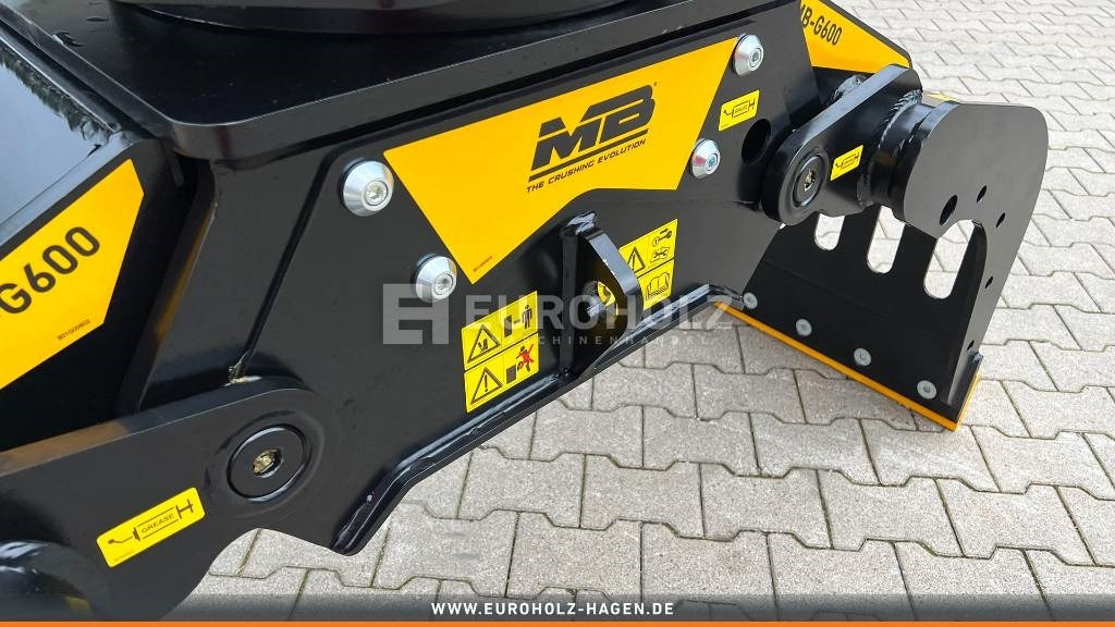 Kuka za Građevinska mašina novi Sortiergreifer MB Crusher MB-G600 S4 6-12 t: slika 10