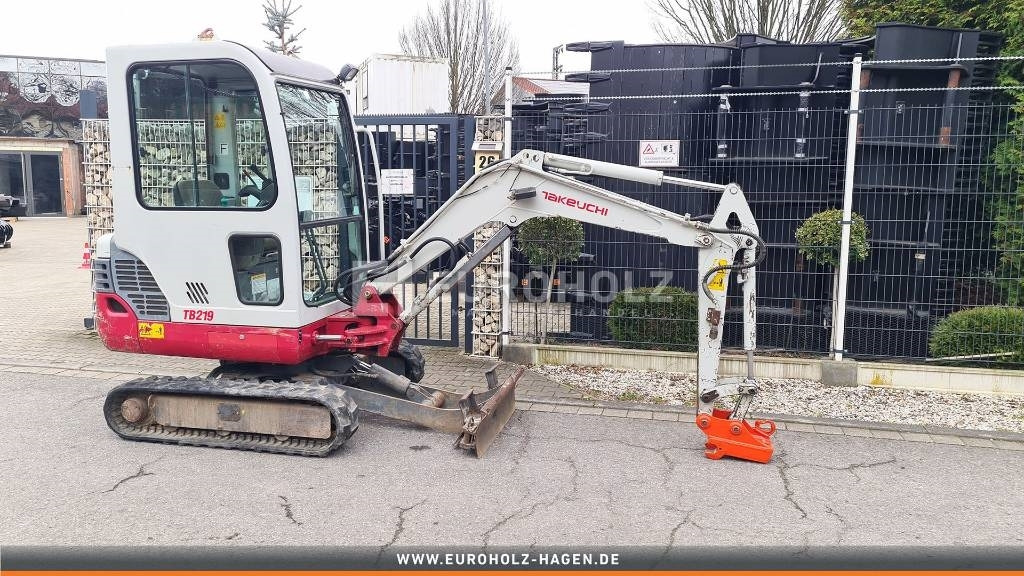 Takeuchi TB219, Minibagger mit neuem Schnellwechsler MS 03 - Mini bager: slika 3 Takeuchi TB219, Minibagger mit neuem Schnellwechsler MS 03 - Mini bager: slika 3