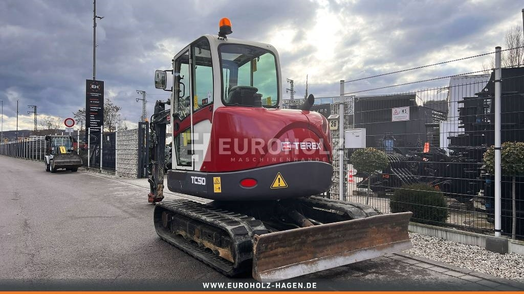 Terex Minibagger TC 50, Schnellwechsler MS03, Knickmatik - Mini bager: slika 3 Terex Minibagger TC 50, Schnellwechsler MS03, Knickmatik - Mini bager: slika 3
