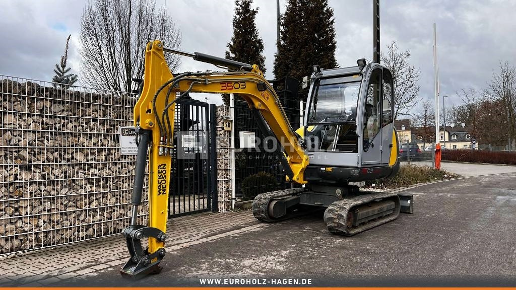 Wacker Minibagger 3503, VDS Kabine, Schnellwechsler MS03 - Mini bager: slika 1 Wacker Minibagger 3503, VDS Kabine, Schnellwechsler MS03 - Mini bager: slika 1