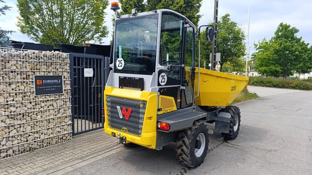 Wacker Neuson DW 40 Raddumper 2 Fahrstufen, Kabinenheizung, 4x4 - Mini kiper: slika 4 Wacker Neuson DW 40 Raddumper 2 Fahrstufen, Kabinenheizung, 4x4 - Mini kiper: slika 4